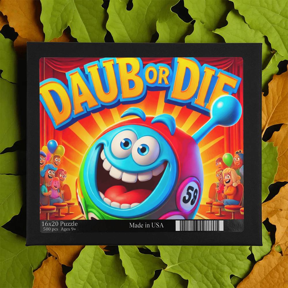 Dab Or Die 03 - 16" x 20" Puzzle (Large)- Gift for Her - Gift for Him