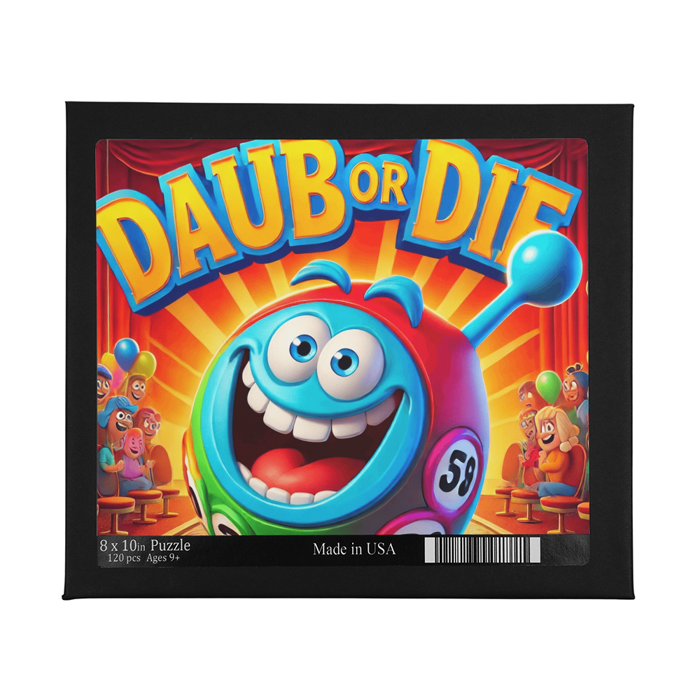 Dab Or Die 03 - 8" x 10" Puzzle (Small)- Gift for Her - Gift for Him