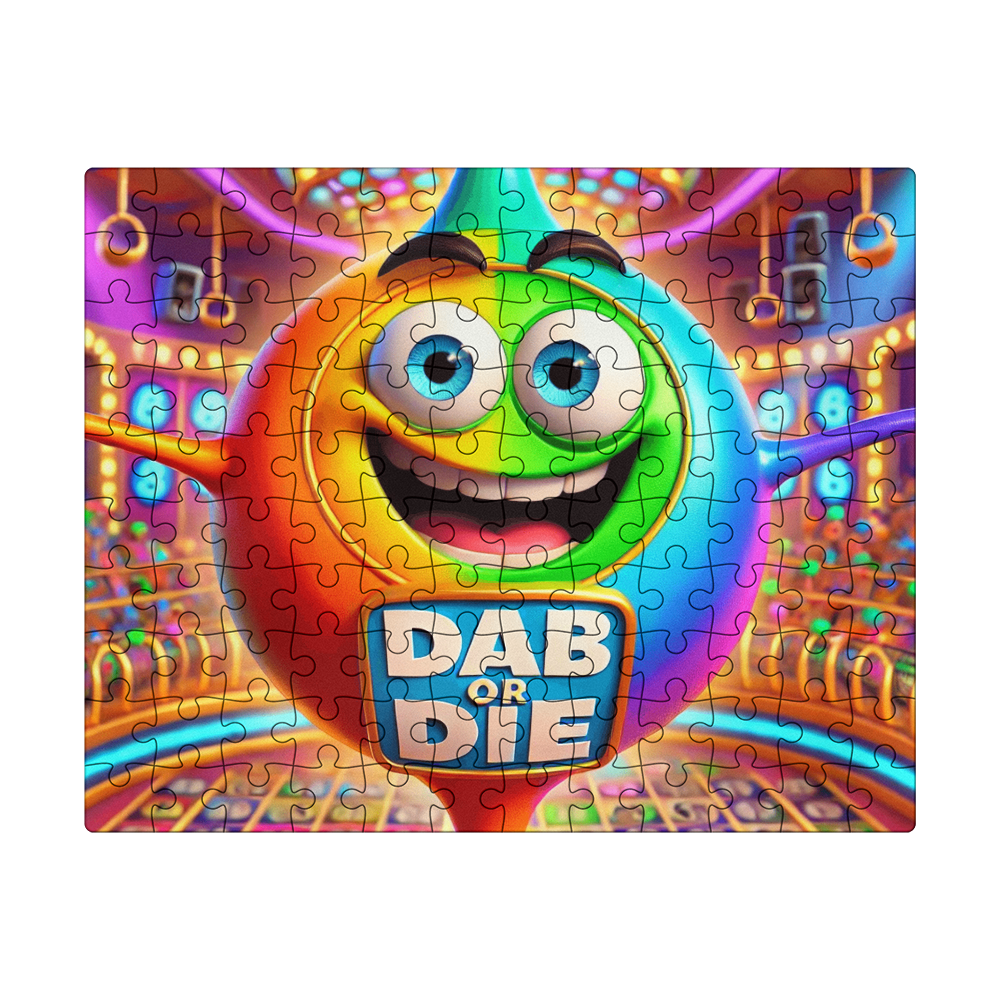 Dab Or Die 02 - 8" x 10" Puzzle (Small)- Gift for Her - Gift for Him