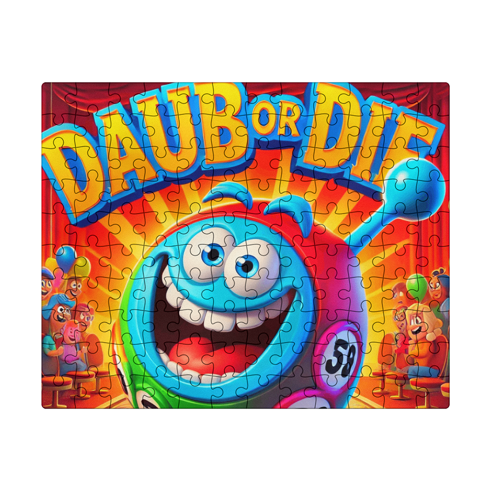 Dab Or Die 03 - 8" x 10" Puzzle (Small)- Gift for Her - Gift for Him