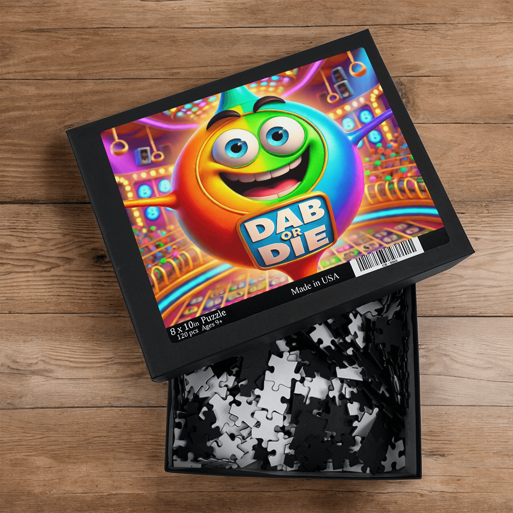 Dab Or Die 02 - 8" x 10" Puzzle (Small)- Gift for Her - Gift for Him