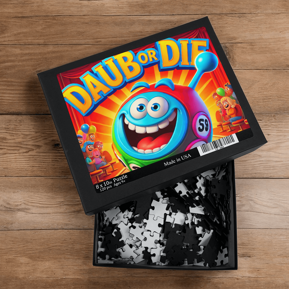 Dab Or Die 03 - 8" x 10" Puzzle (Small)- Gift for Her - Gift for Him