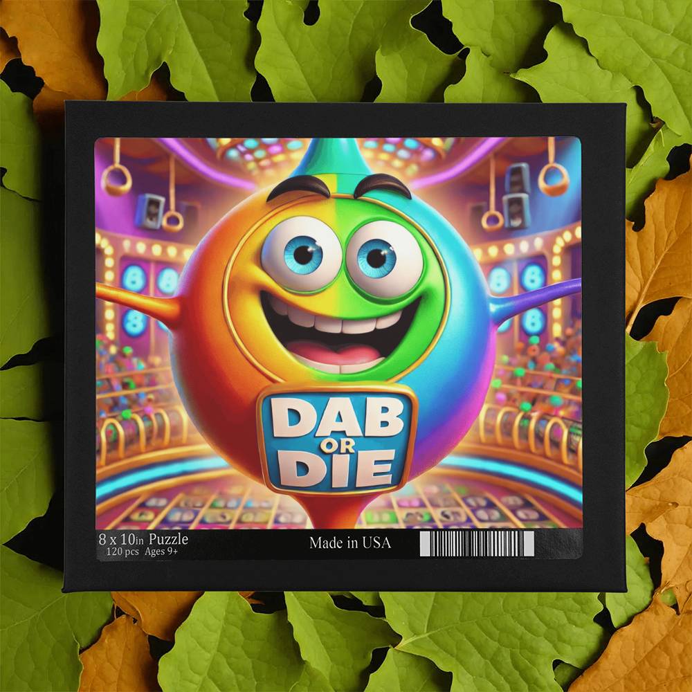 Dab Or Die 02 - 8" x 10" Puzzle (Small)- Gift for Her - Gift for Him