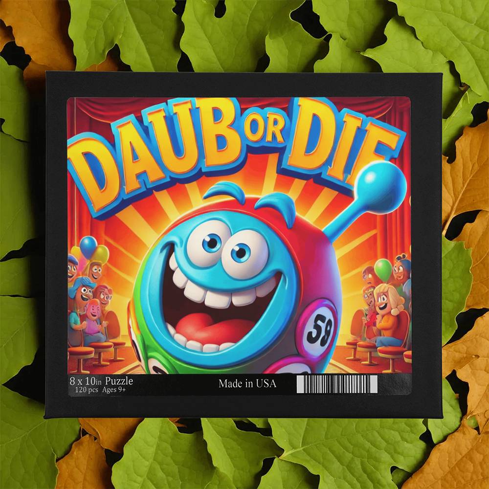Dab Or Die 03 - 8" x 10" Puzzle (Small)- Gift for Her - Gift for Him