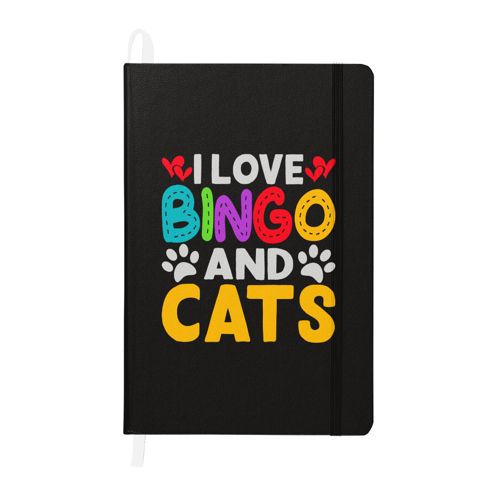 I Love Bingo And Cats - Ambassador Bound Journal - Gift for Her