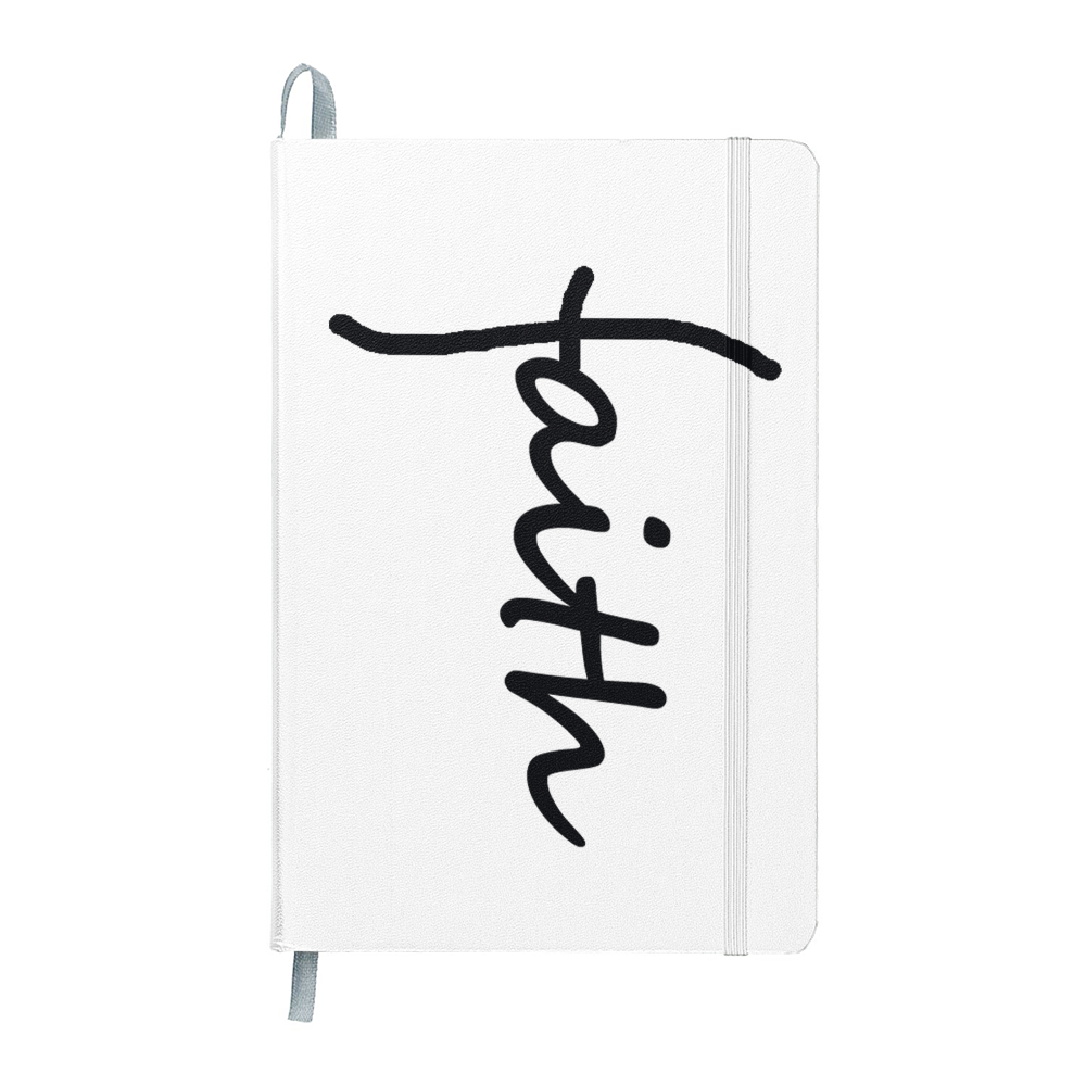 Faith (Black) - Ambassador Bound Journal - Gift for Her - Gift for Him