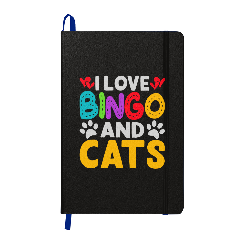 I Love Bingo And Cats - Ambassador Bound Journal - Gift for Her