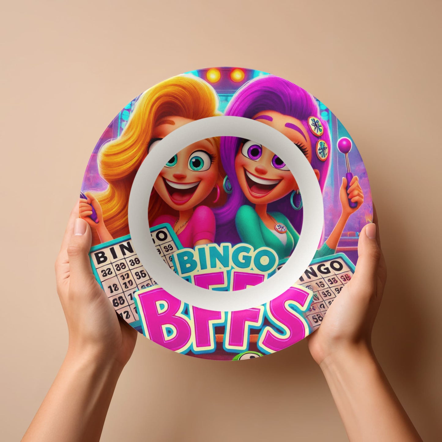 Bingo BFFS 2 - 8.5” Bowl - Gift for Her