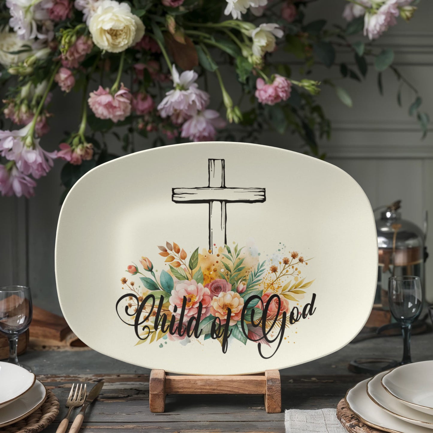 Child Of God - 10” x 14” Platter - Gift for Her