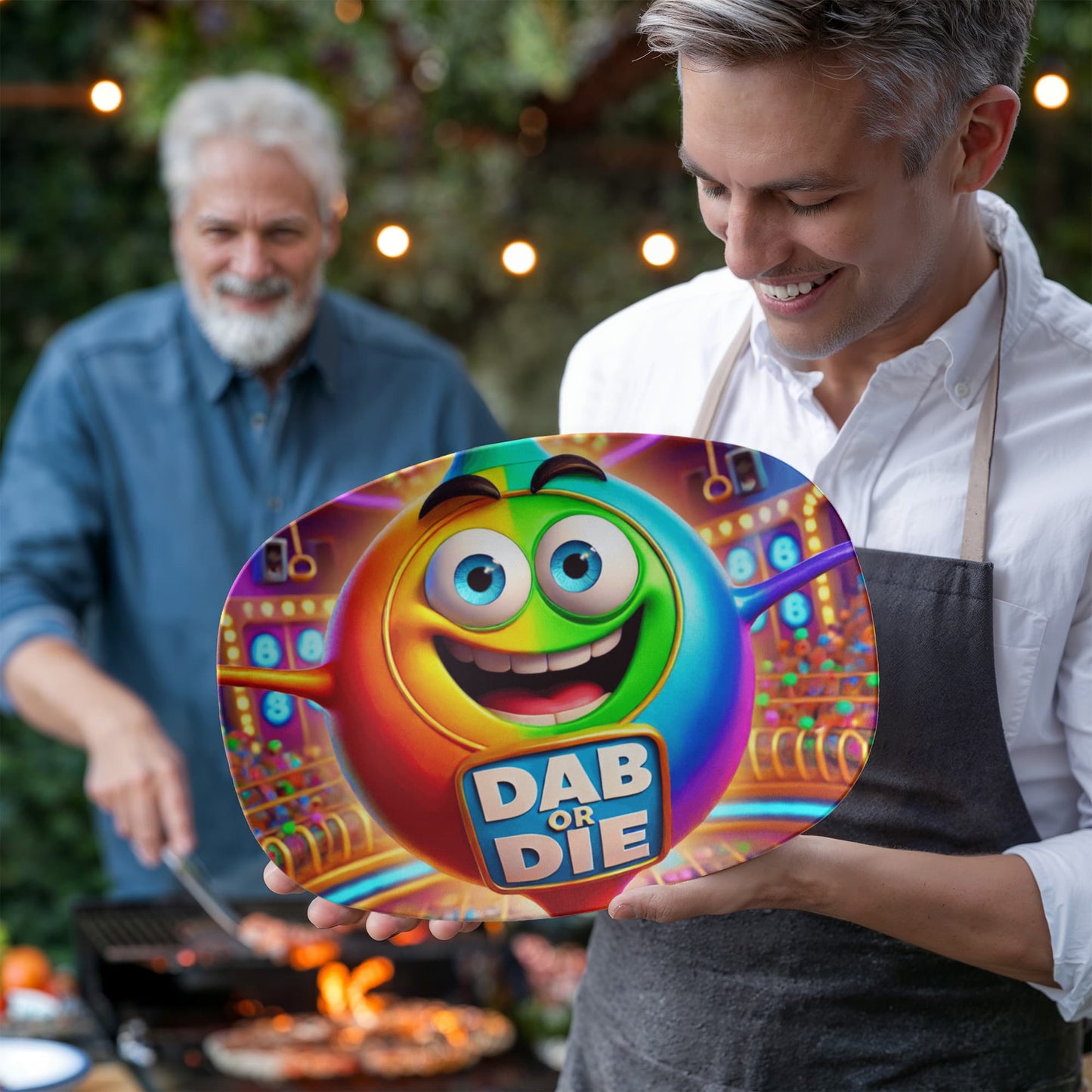 Dab Or Die 02 - 10” x 14” Platter- Gift for Her - Gift for Him