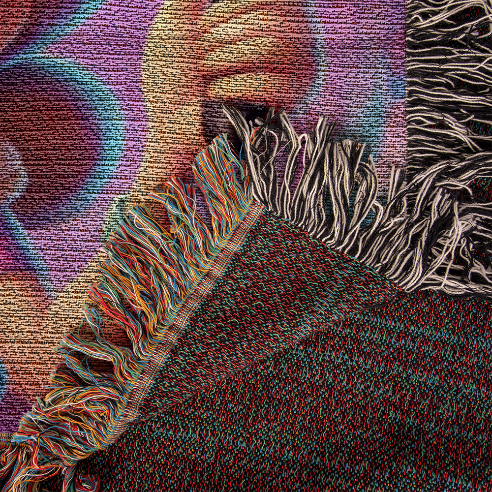 Bingo BFFS 1 - Photo Heirloom Woven Blanket (Landscape) - Gift for Her - Gift for Him