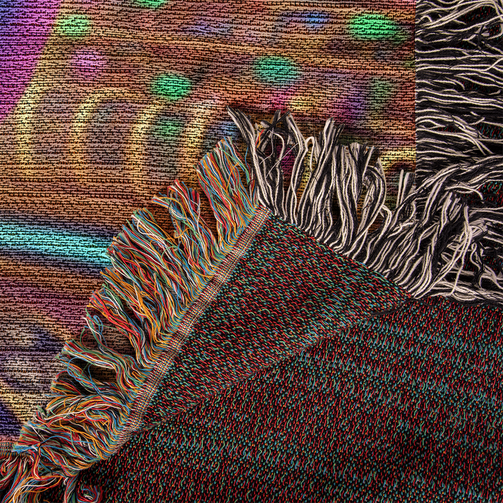 Dab Or Die 2 - Heirloom Artwork Woven Blanket (Landscape) - Gift for Her - Gift for Him