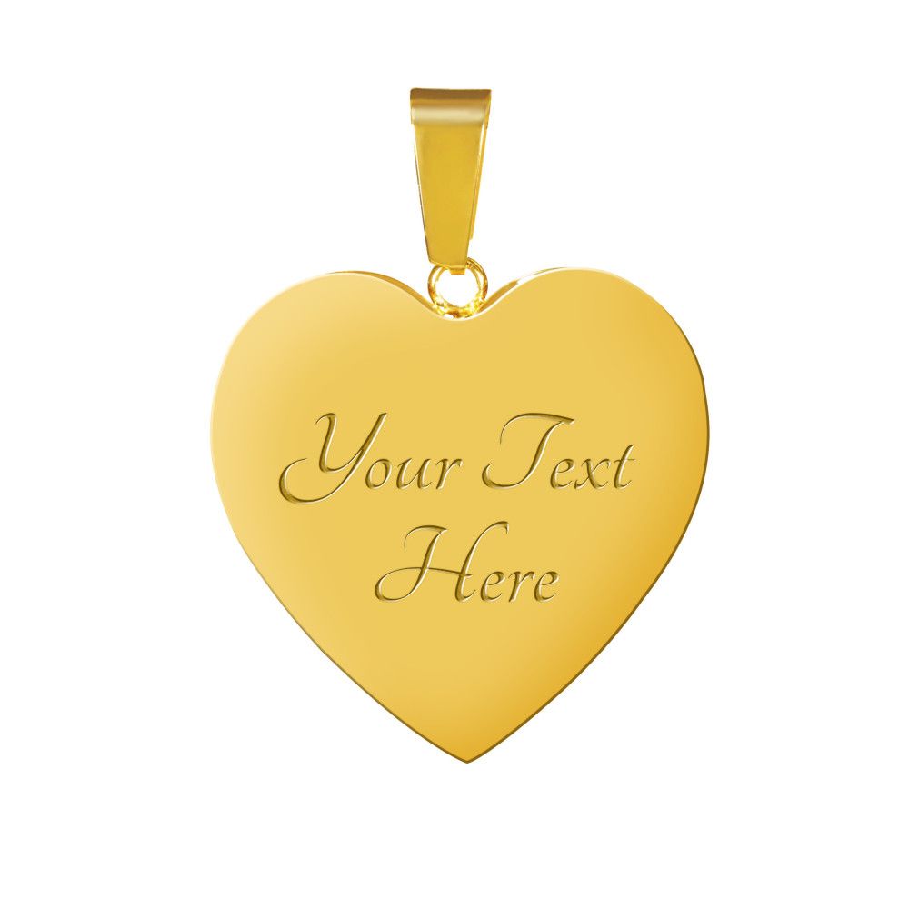 To My Daughter, Follow Your Dreams - Luxury Heart Pendant Bangle - Gift for Daughter