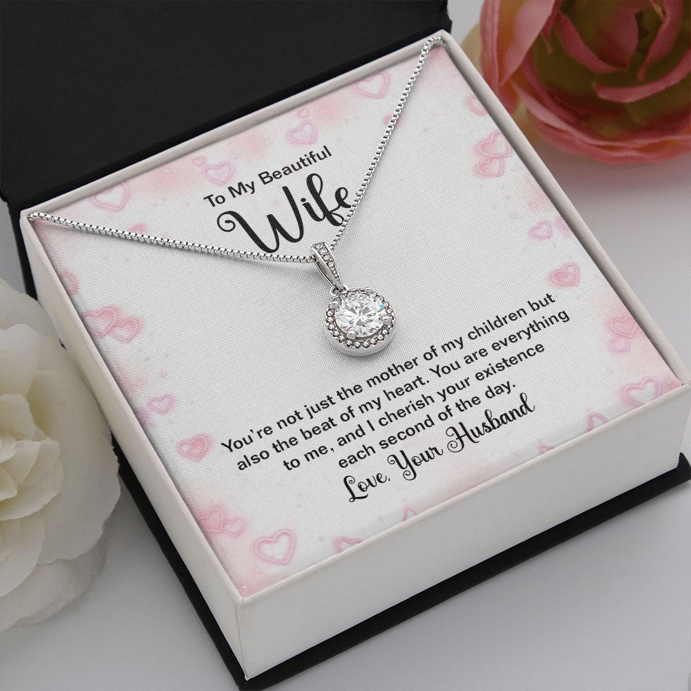 To My Beautiful Wife, You are Everything To Me - Eternal Hope Necklace - Gift for Wife