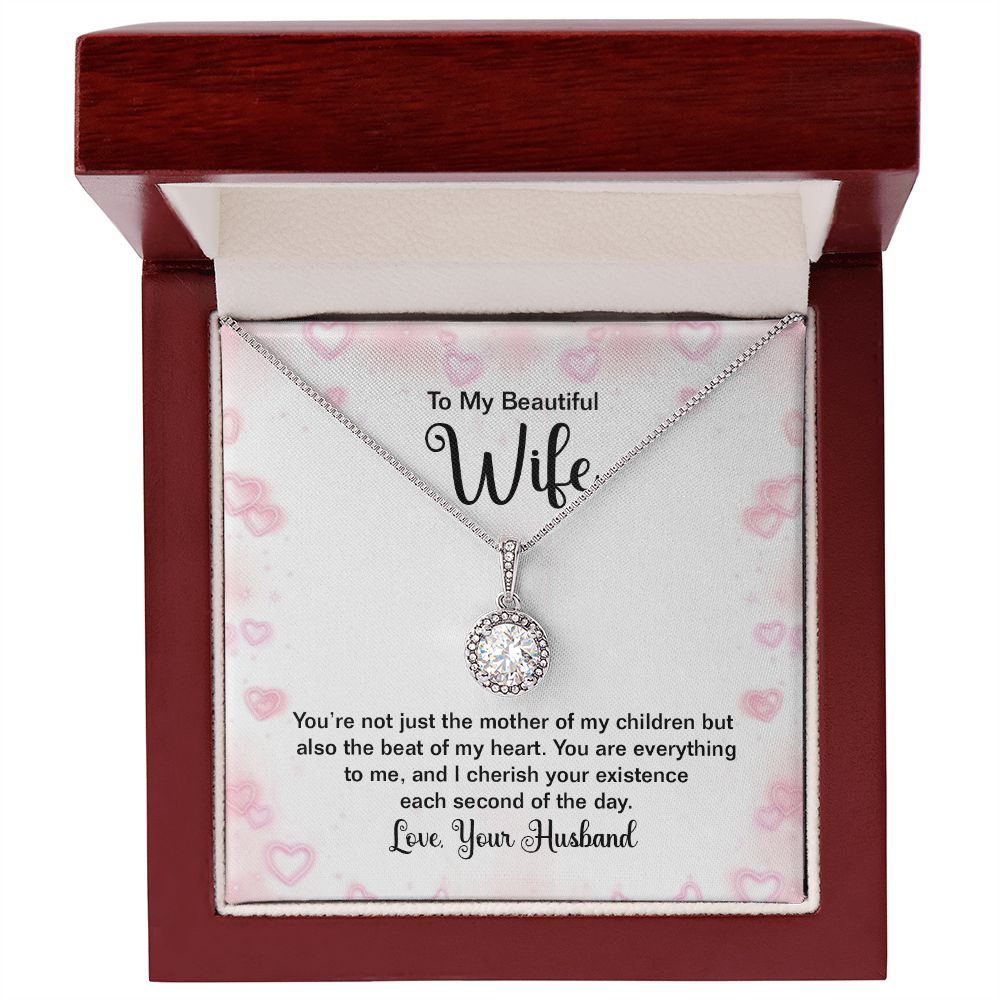 To My Beautiful Wife, You are Everything To Me - Eternal Hope Necklace - Gift for Wife