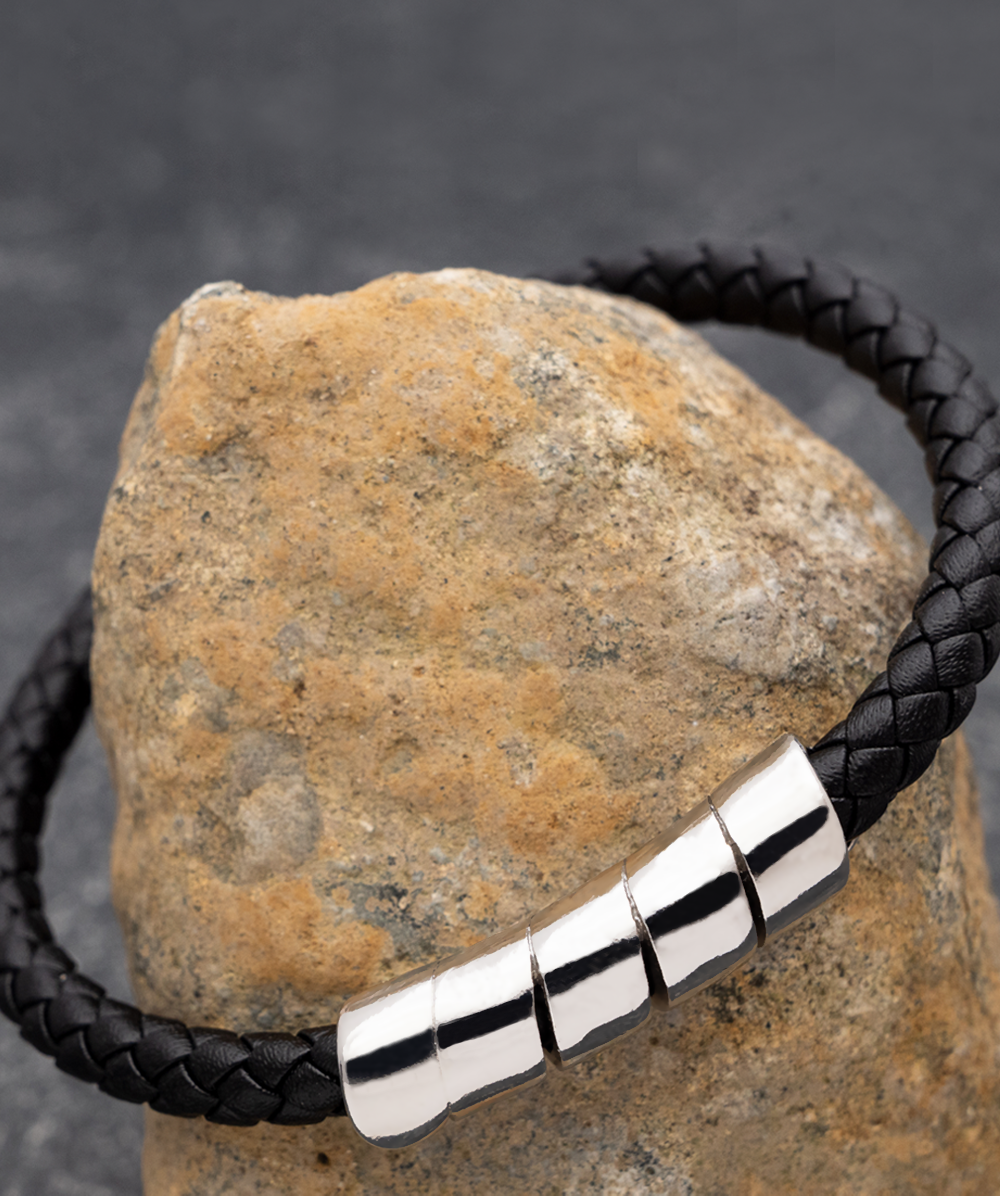 To My Brother, Happy Father's Day To One Of The Most Amazing Fathers I Know, My Brother! - Man Bracelet - Gift for Brother