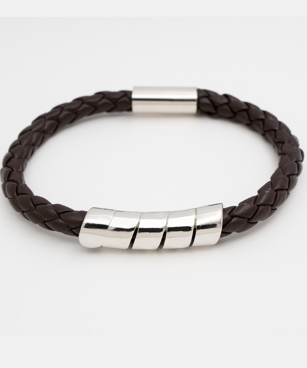 To My Man, Happy Valentine's Day To You - Man Bracelet - Gift for Him