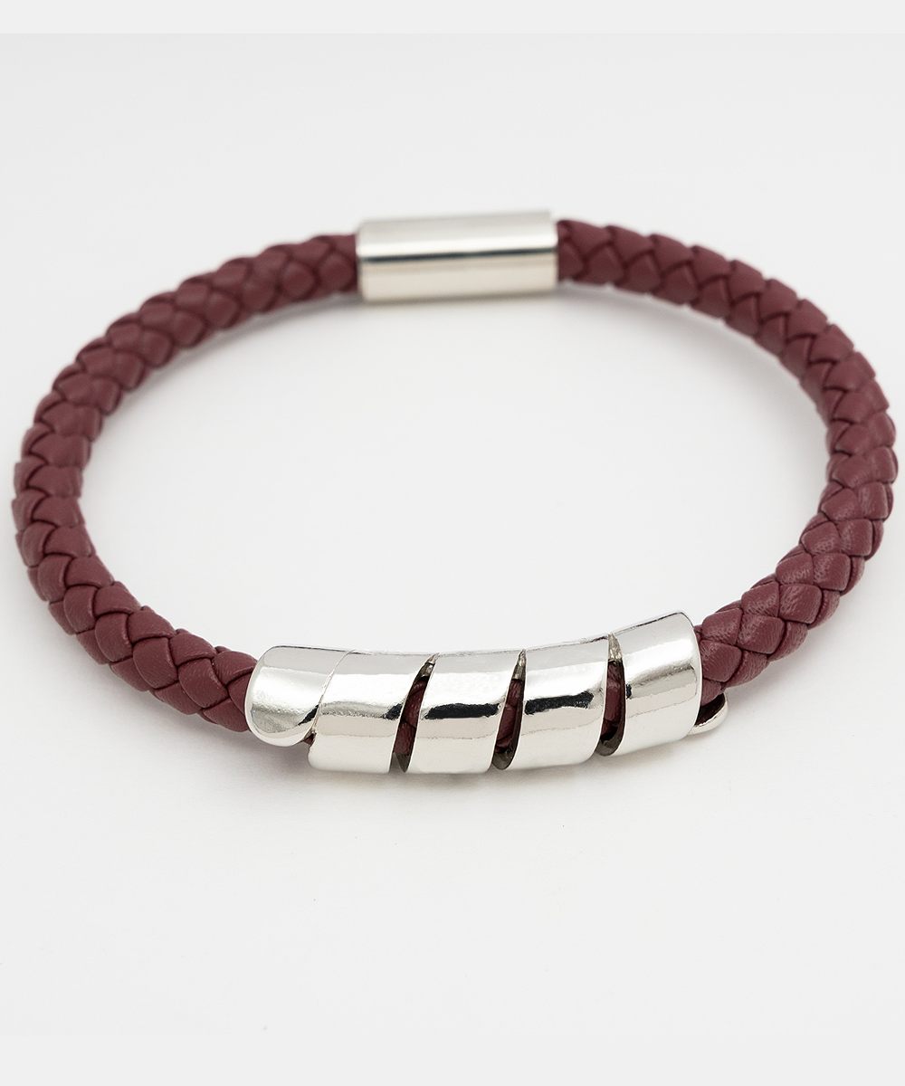 To My Dad, Thank You For All The Ways You Go Above & Beyond Every Day - Happy Father's Day - Man Bracelet - Gift for Dad