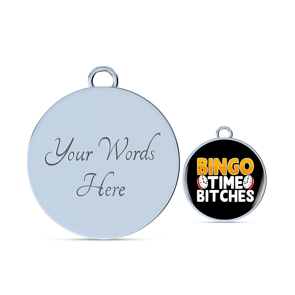 Bingo Time Bitches – Luxury Circle Bangle – Gift for Her