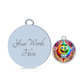 Dab Or Die 2 - Non-Message Card Luxury Circle Bangle - Gift for Her