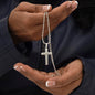 Faith Cross Ball Chain Necklace – Gift for Him