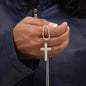 Faith Cross Ball Chain Necklace – Gift for Him
