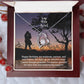 To My Wife, Happy Birthday, My Soulmate, Partner & Best Friend - Forever Love Necklace - Gift for Wife
