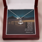 Faith Anchor Necklace – Gift for Her - Gift for Him