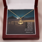 Faith Anchor Necklace – Gift for Her - Gift for Him