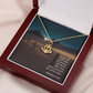 Faith Anchor Necklace – Gift for Her - Gift for Him