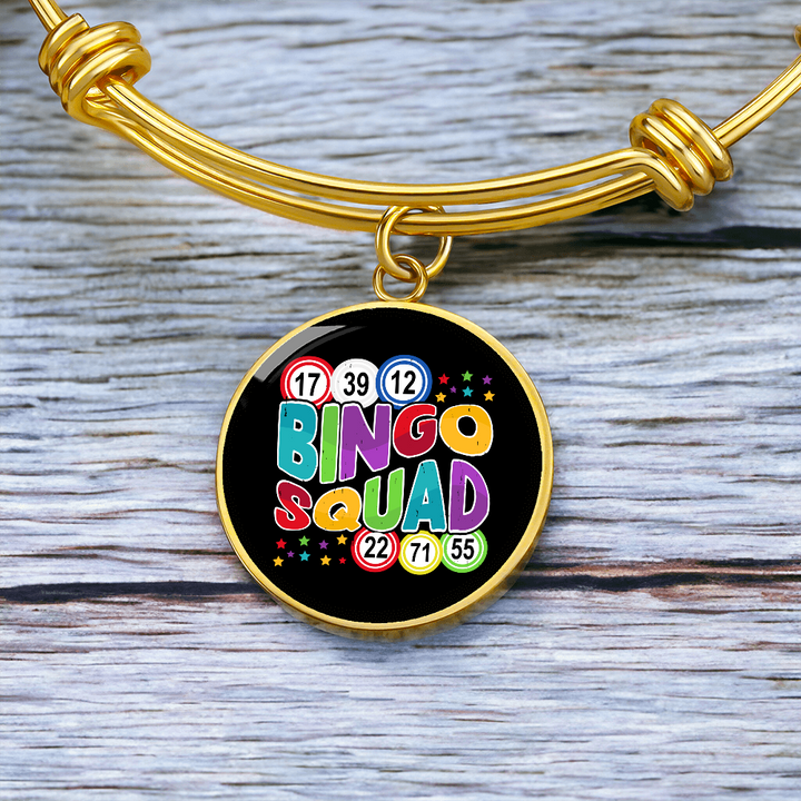 Bingo Squad Bangle Bracelet – Gift for Her - Gift for Him