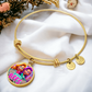 Bingo BFFS 1 - Non-Message Card Luxury Circle Bangle - Gift for Her