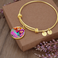 Bingo BFFS 1 - Non-Message Card Luxury Circle Bangle - Gift for Her