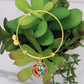 Dab Or Die 2 - Non-Message Card Luxury Circle Bangle - Gift for Her