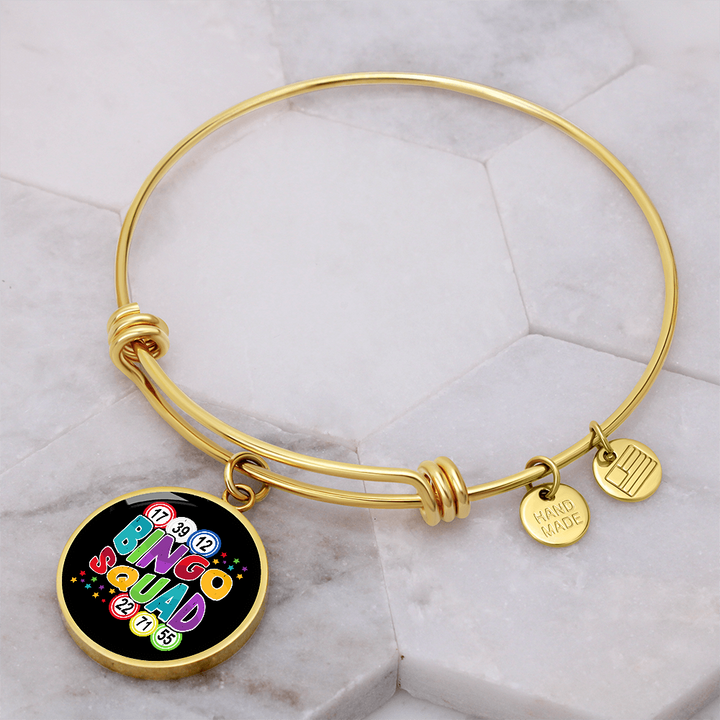 Bingo Squad Bangle Bracelet – Gift for Her - Gift for Him