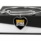 Bingo Time Bitches - Non-Message Card Luxury Heart Bangle - Gift for Her