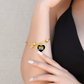 Bingo Time Bitches - Non-Message Card Luxury Heart Bangle - Gift for Her