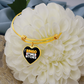 Bingo Time Bitches - Non-Message Card Luxury Heart Bangle - Gift for Her