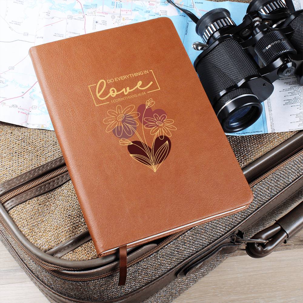 Do Everything In Love (Red) – Graphic Journal – Gift for Her