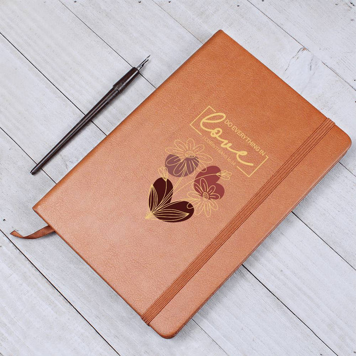 Do Everything In Love (Red) – Graphic Journal – Gift for Her