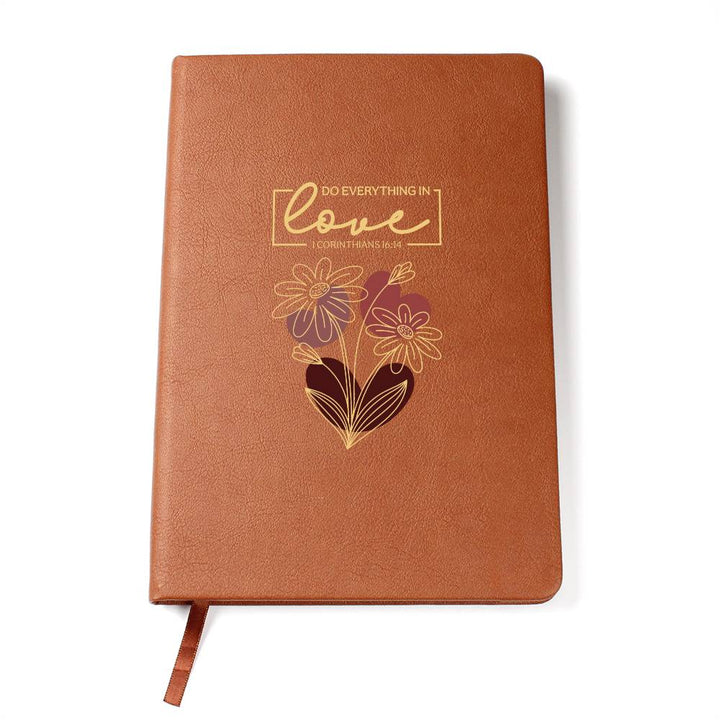 Do Everything In Love (Red) – Graphic Journal – Gift for Her