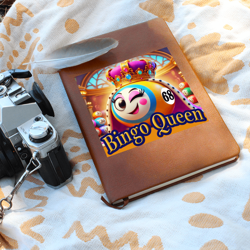 Bingo Queen - Graphic Journal - Gift for Her