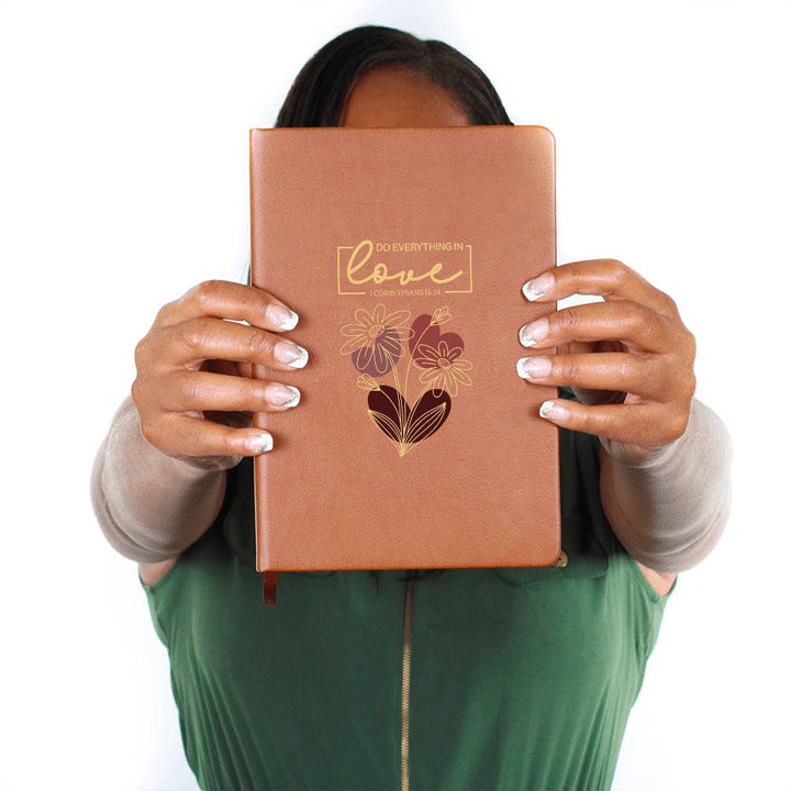 Do Everything In Love (Red) – Graphic Journal – Gift for Her