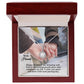 To My Wife, Happy Birthday - You're The Missing Puzzle Piece That Completes My Life - Eternal Hope Necklace - Gift for Wife