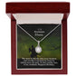 To My Soulmate, The Stars In The Sky Take Away Burdens & You Like A Sun Heal My Heart By Taking Away The Pain - Happy Birthday - Eternal Hope Necklace - Gift for Soulmate