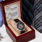 Merry Christmas Brother, May This Christmas Be The Beginning Of Your Great Days - Men's Openwork Watch with Message Card - Gift for Brother