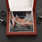 To My Husband, I Love You For Who You Are - You Are The Pillar Of Our Family - Happy Father's Day - Cuban Link Chain Necklace - Gift for Husband