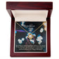 To My Girlfriend, You Bring So Much Happiness & Joy To My Heart - Happy Birthday - Love Knot Necklace - Gift for Girlfriend