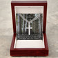 Dear Grandson, The Qualities That Make You One Of The Best Grandsons On The Planet Are The Same Qualities That Make You One Of The Best Fathers On The Planet! - Happy Father's Day! - Cuban Chain with Artisan Cross Necklace - Gift for Grandson