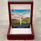 To My Dad, Thank You Father For Taking Care Of Me, For Teaching Me To Fend For Myself & For The Great Love You Have Always Offered Me - Happy Father's Day! - Cuban Chain with Artisan Cross Necklace - Gift for Dad